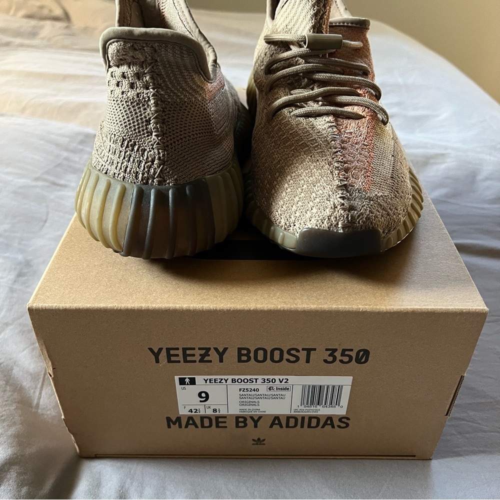 Adidas Yeezy Boost 350 V2 Sand Taupe with Box - Picture 6 of 12